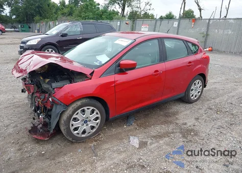 2012 Ford Focus Se из США, поврежденный, VIN 1FAHP3K23CL224225